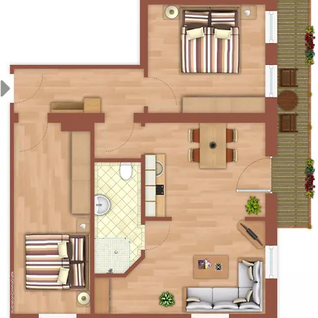 Apartman Alpenlodge, 7 Landl